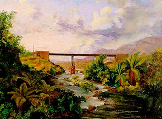 Puente Paso del Macho, Veracruz , 1863