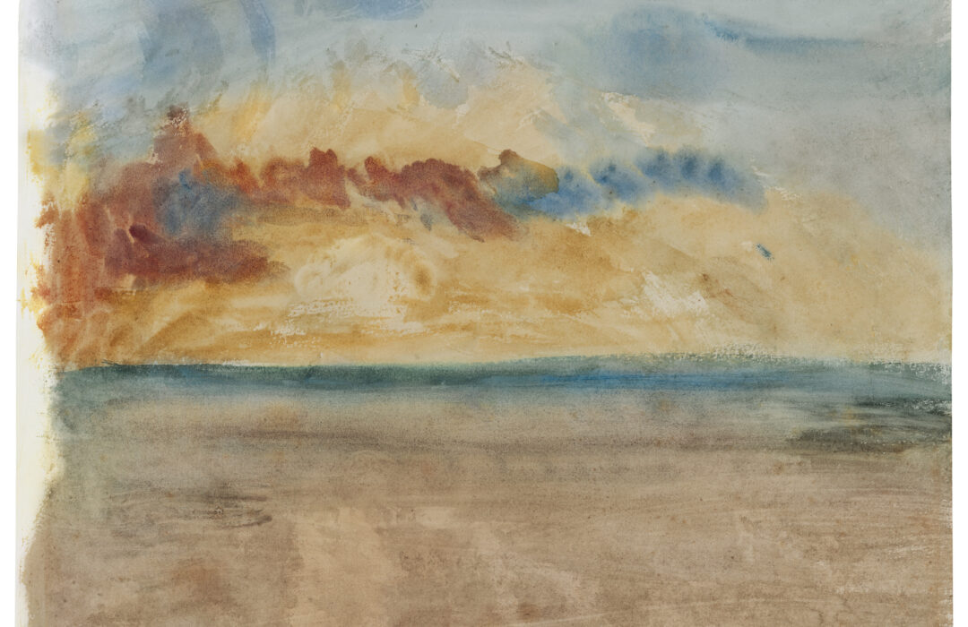 JMW Turner. Sunrise over the sea.