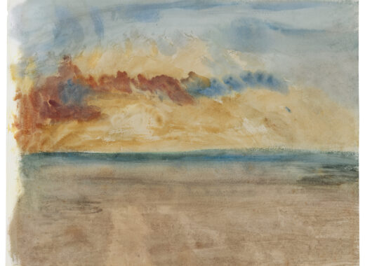 JMW Turner. Sunrise over the sea.